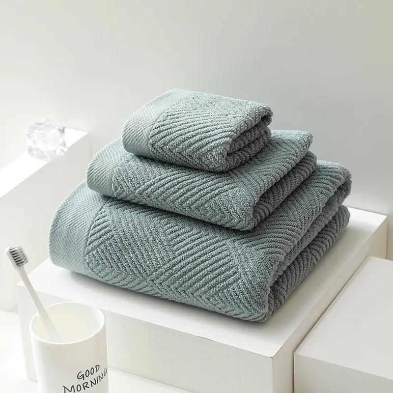 Long-Staple Cotton Towel Set - Timeless Home