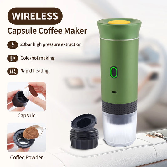 Anywhere Espresso: Portable Coffee Maker